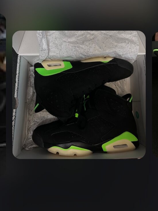 Jordan 6 Electric green main image 3